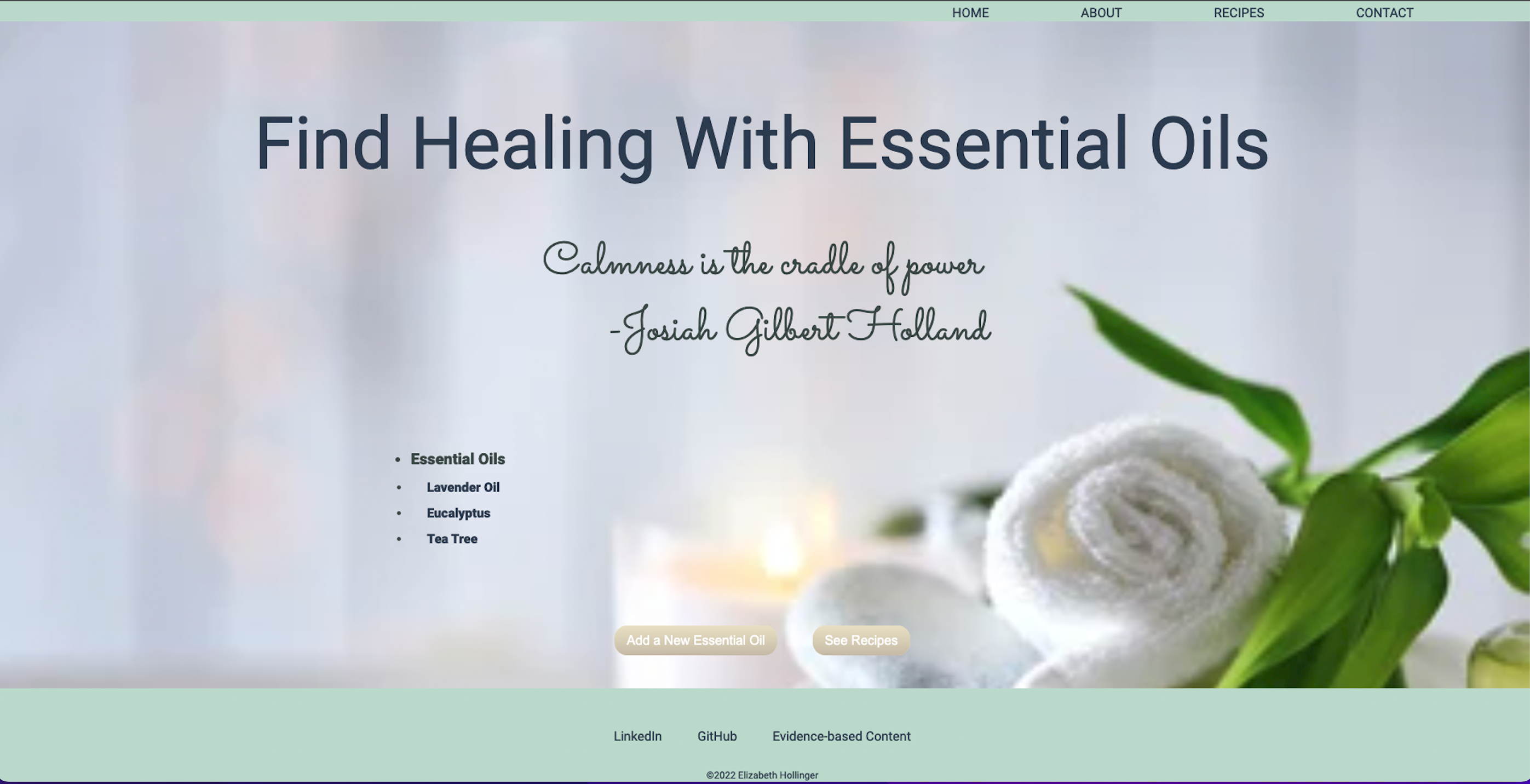 essential oils
